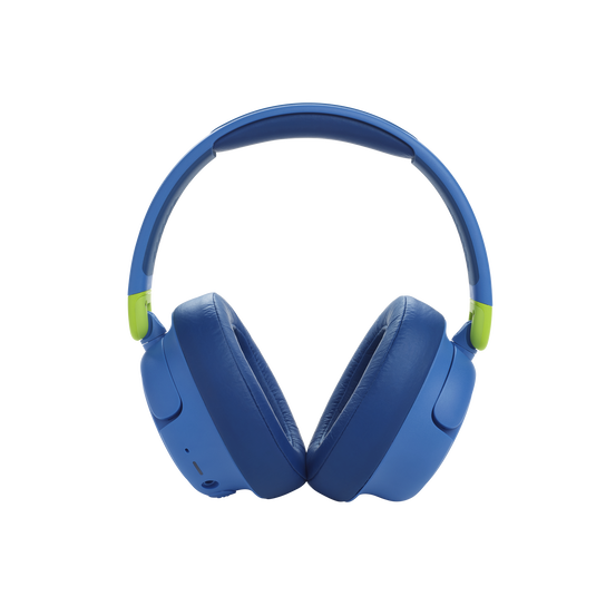 JBL JR 460NC - Blue - Wireless over-ear Noise Cancelling kids headphones - Back image number null